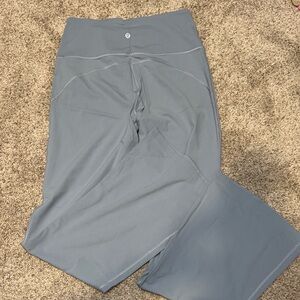 lululemon athletica Gray High-Rise Flare Leggings